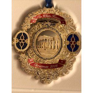 2006 The White House Historical Association Christmas Ornament- Complete in Box!